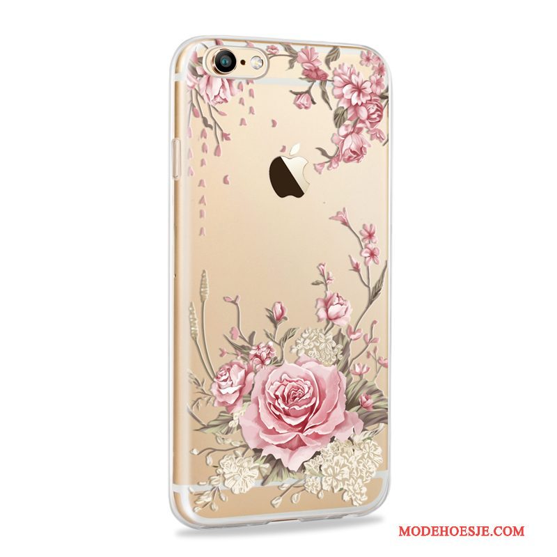 Hoesje iPhone 6/6s Plus Zacht Telefoon Anti-fall, Hoes iPhone 6/6s Plus Siliconen Dun