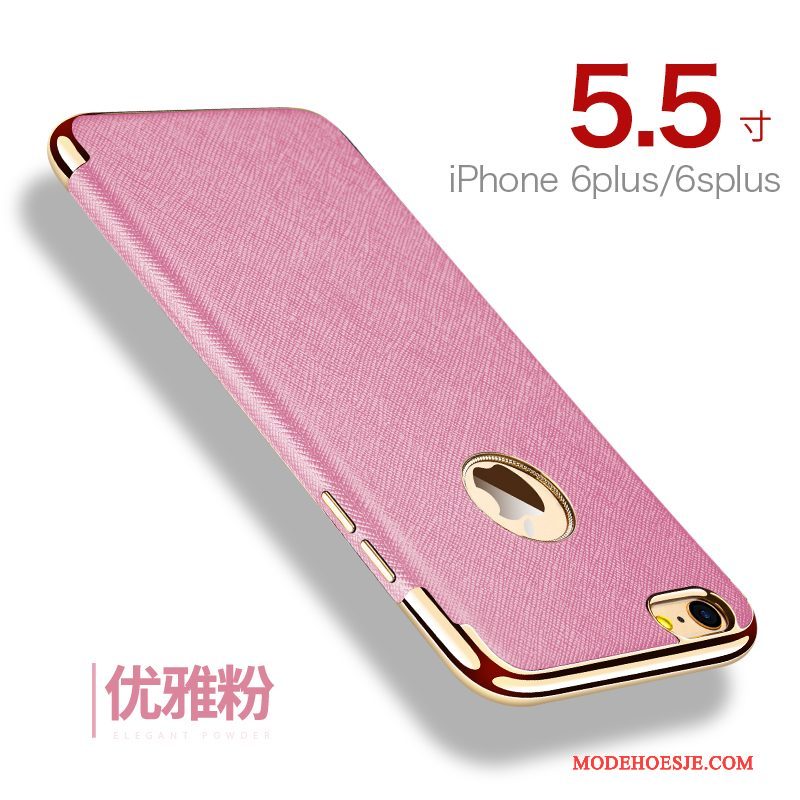 Hoesje iPhone 6/6s Plus Zakken Anti-fall Rood, Hoes iPhone 6/6s Plus Zacht Telefoon Kwaliteit