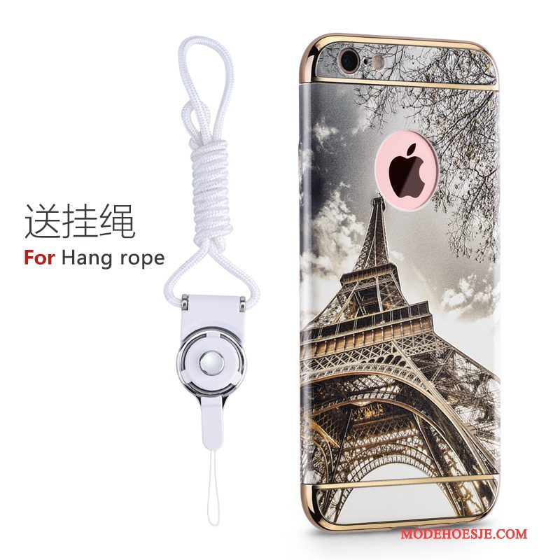 Hoesje iPhone 6/6s Plus Zakken Hardtelefoon, Hoes iPhone 6/6s Plus Kleur Trendy Merk Elegante