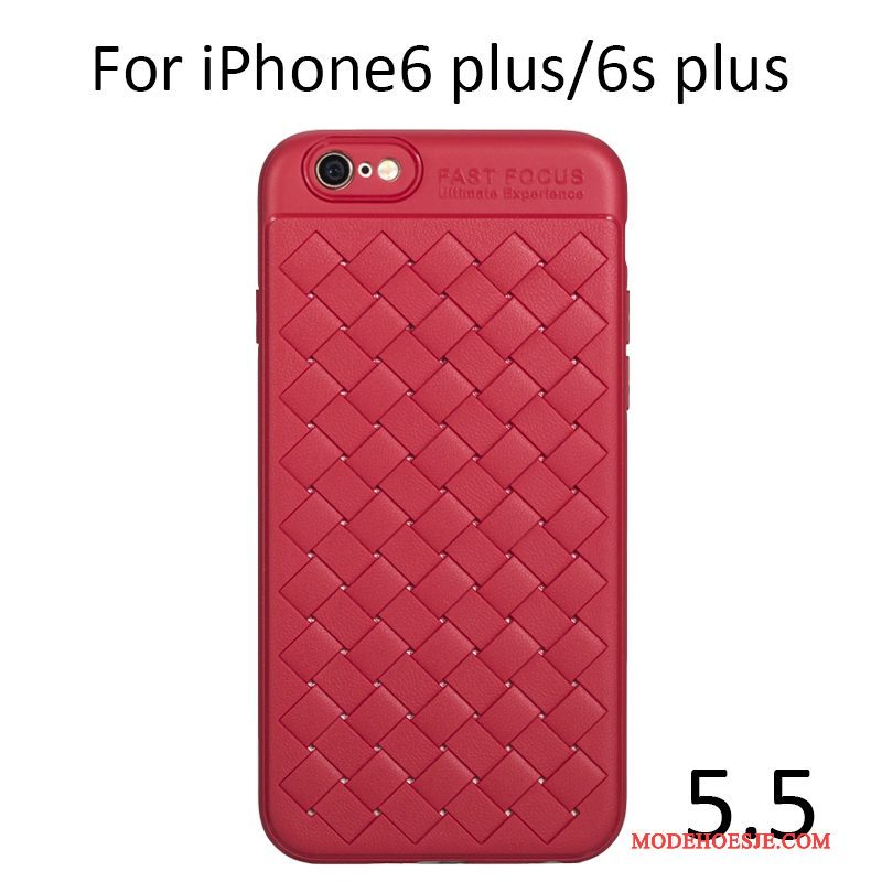 Hoesje iPhone 6/6s Plus Zakken Patroon Nieuw, Hoes iPhone 6/6s Plus Leer Telefoon