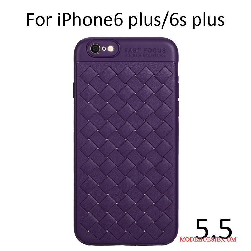 Hoesje iPhone 6/6s Plus Zakken Patroon Nieuw, Hoes iPhone 6/6s Plus Leer Telefoon