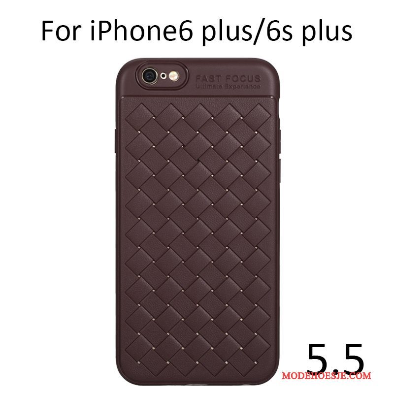 Hoesje iPhone 6/6s Plus Zakken Patroon Nieuw, Hoes iPhone 6/6s Plus Leer Telefoon