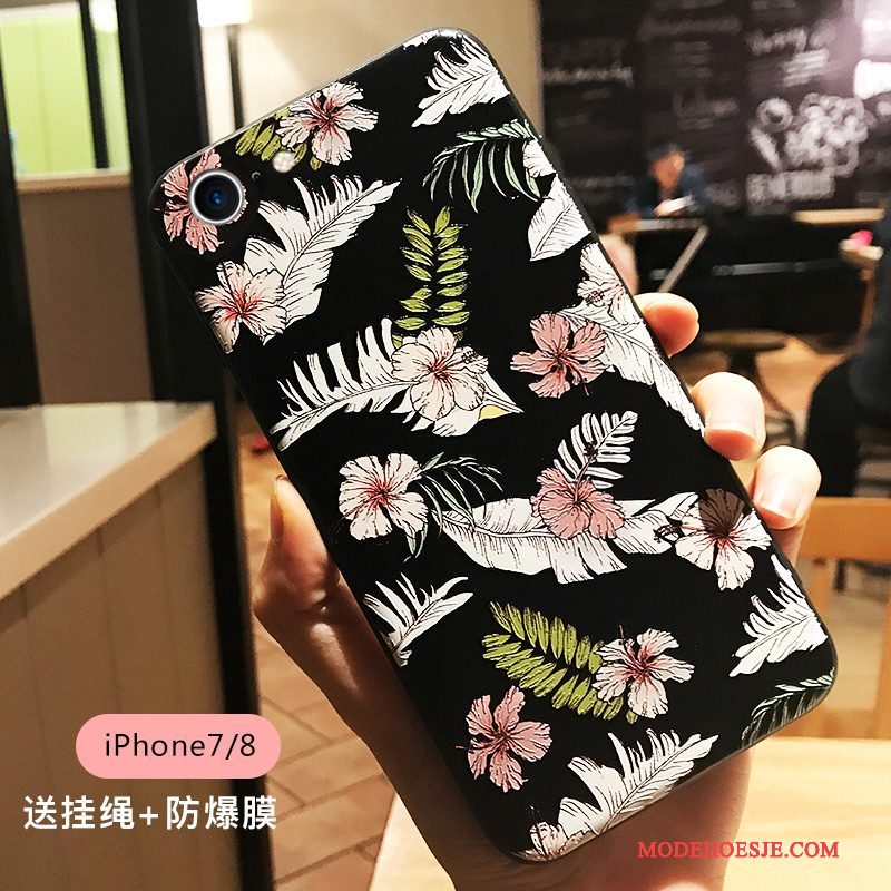 Hoesje iPhone 6/6s Plus Zakken Vogel Groen, Hoes iPhone 6/6s Plus Reliëf Elegante Trend