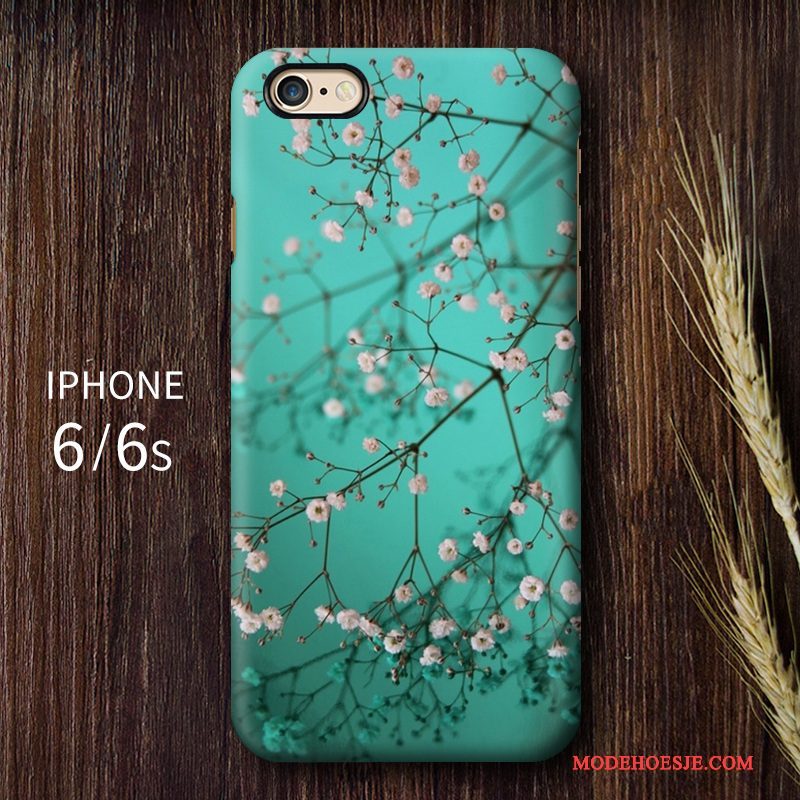 Hoesje iPhone 6/6s Vintage Sterrenhemel Hoge, Hoes iPhone 6/6s Bescherming Schrobben Kunst