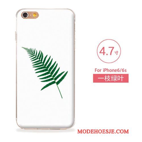 Hoesje iPhone 6/6s Zacht Kunsttelefoon, Hoes iPhone 6/6s Siliconen Roze Nieuw