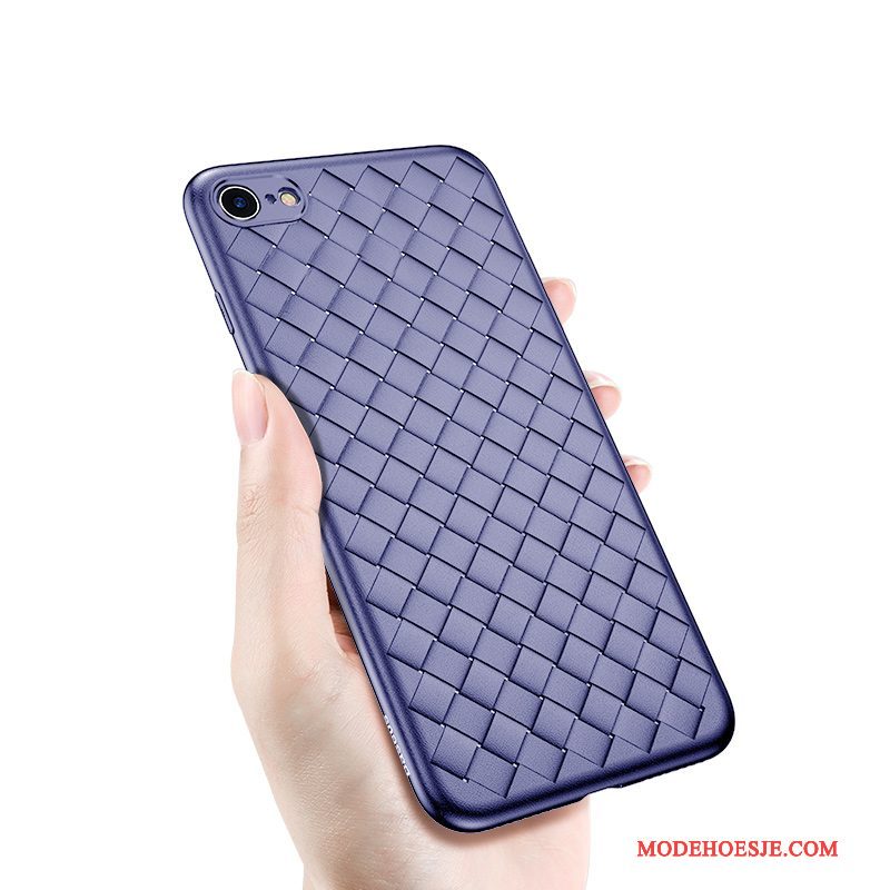 Hoesje iPhone 6/6s Zacht Trend Zwart, Hoes iPhone 6/6s Siliconen Anti-falltelefoon