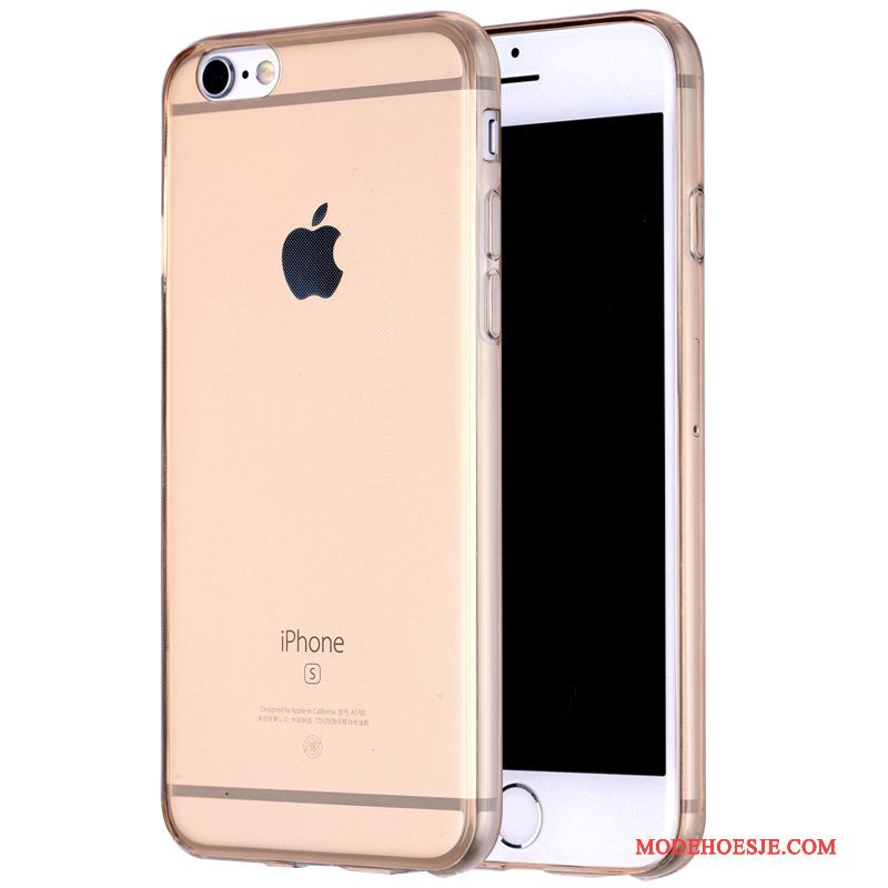 Hoesje iPhone 6/6s Zakken Groen Doorzichtig, Hoes iPhone 6/6s Zacht Pu Verloop