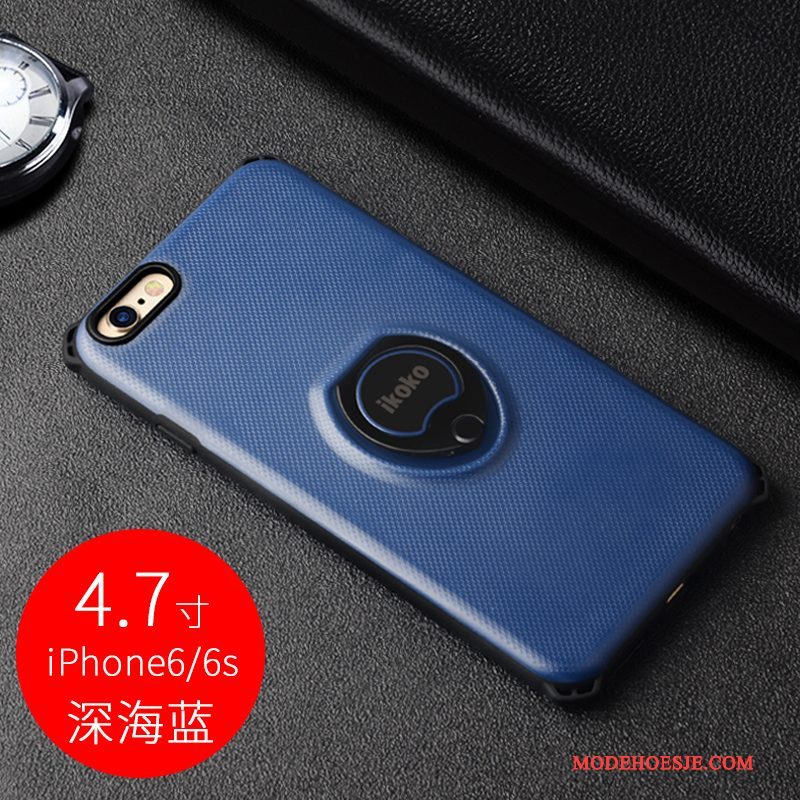 Hoesje iPhone 6/6s Zakken Telefoon Magnetisch, Hoes iPhone 6/6s Siliconen Trend Anti-fall