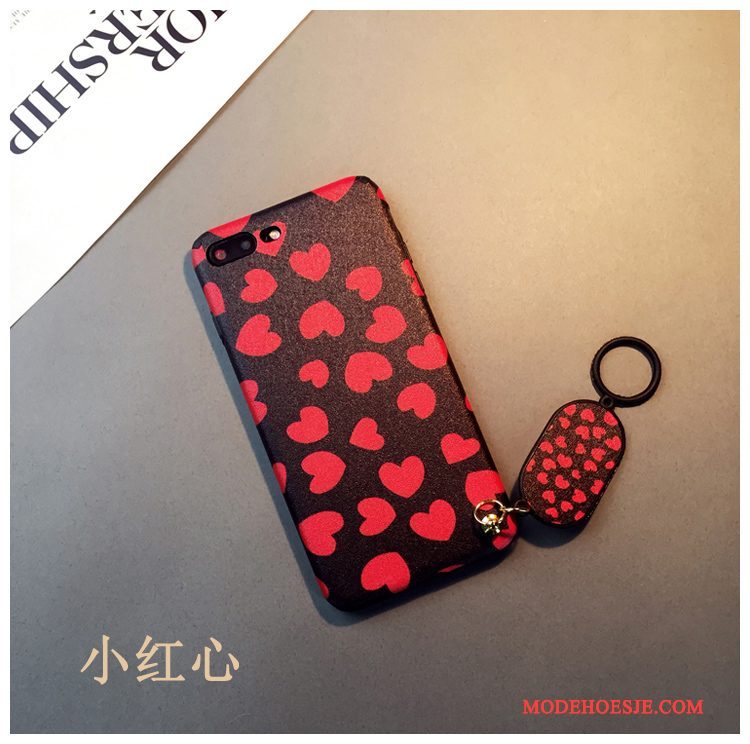 Hoesje iPhone 6/6s Zijde Hart Nieuw, Hoes iPhone 6/6s Trend Rood