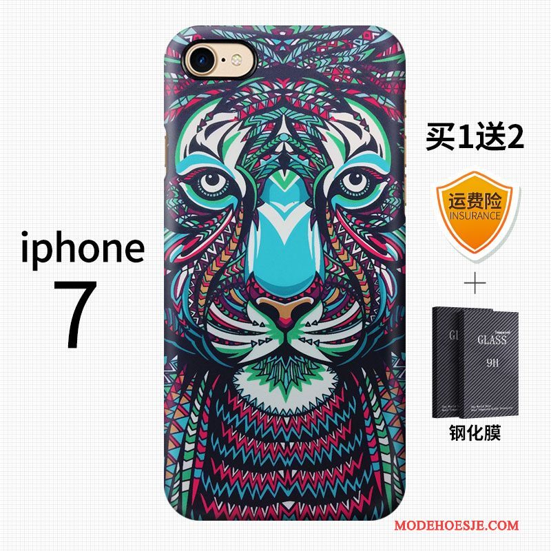 Hoesje iPhone 7 Kleur Anti-falltelefoon, Hoes iPhone 7 Kunst Trend