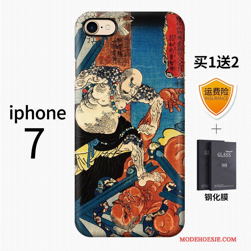 Hoesje iPhone 7 Kleur Anti-falltelefoon, Hoes iPhone 7 Kunst Trend