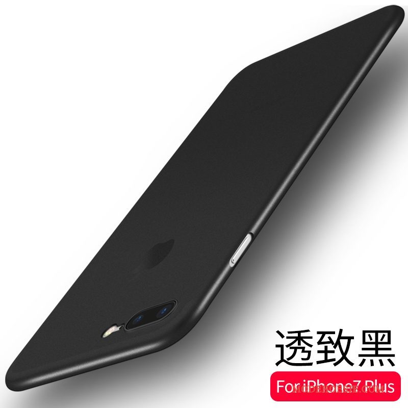 Hoesje iPhone 7 Plus Bescherming Hard Anti-fall, Hoes iPhone 7 Plus Zwart Dun