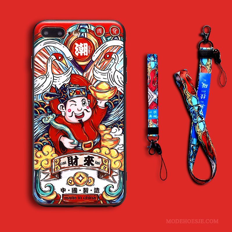 Hoesje iPhone 7 Plus Kleur Chinese Stijl Persoonlijk, Hoes iPhone 7 Plus Scheppend Telefoon Trendy Merk