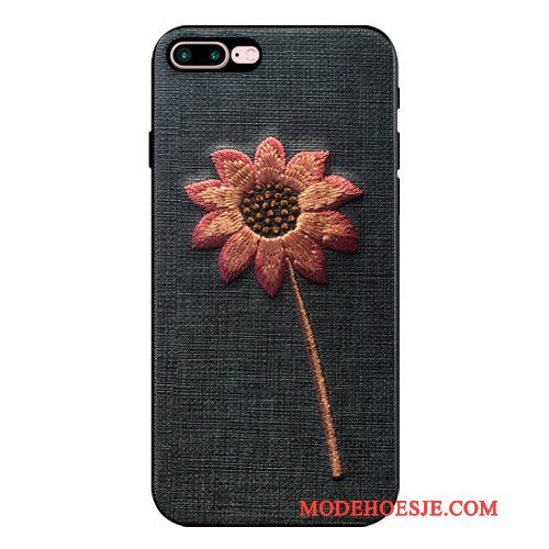 Hoesje iPhone 7 Plus Zakken Wit Hanger, Hoes iPhone 7 Plus Luxe Elegantetelefoon