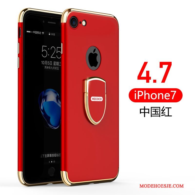 Hoesje iPhone 7 Zakken Rood Dun, Hoes iPhone 7 Scheppend Anti-fall Trend