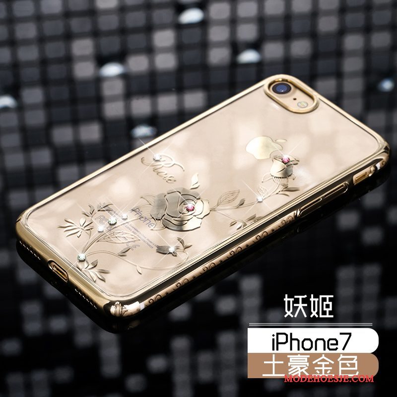 Hoesje iPhone 7 Zakken Roze Anti-fall, Hoes iPhone 7 Luxe Hard Nieuw