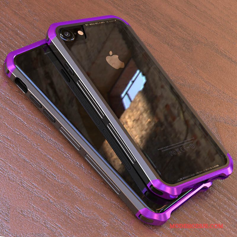 Hoesje iPhone 8 Bescherming Anti-fall Rood, Hoes iPhone 8 Scheppend Telefoon