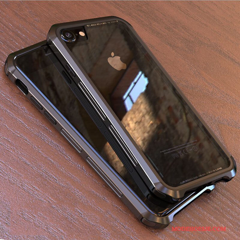 Hoesje iPhone 8 Bescherming Anti-fall Rood, Hoes iPhone 8 Scheppend Telefoon