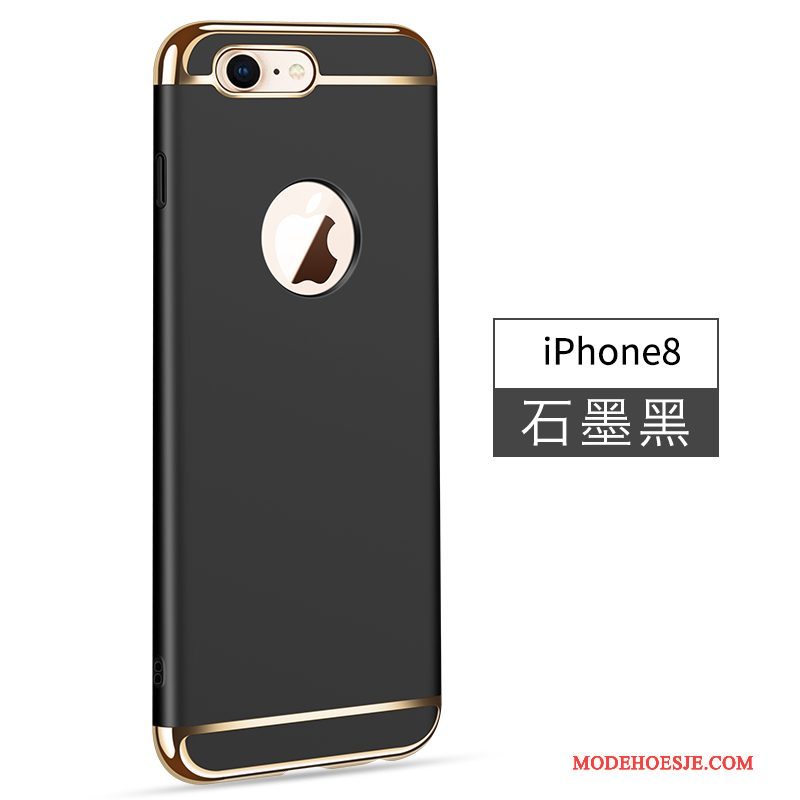 Hoesje iPhone 8 Bescherming Telefoon Hard, Hoes iPhone 8 Goud Anti-fall