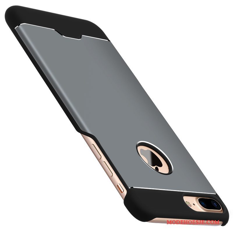 Hoesje iPhone 8 Plus Metaal Telefoon Achterklep, Hoes iPhone 8 Plus Bedrijf Rood