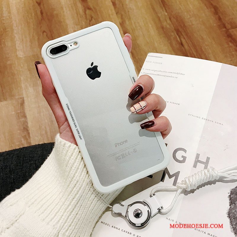 Hoesje iPhone 8 Scheppend Hanger Doorzichtig, Hoes iPhone 8 Bescherming Wit Trendy Merk