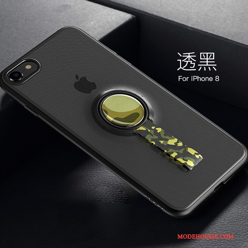 Hoesje iPhone 8 Zakken Ringtelefoon, Hoes iPhone 8 Anti-fall Klittenband