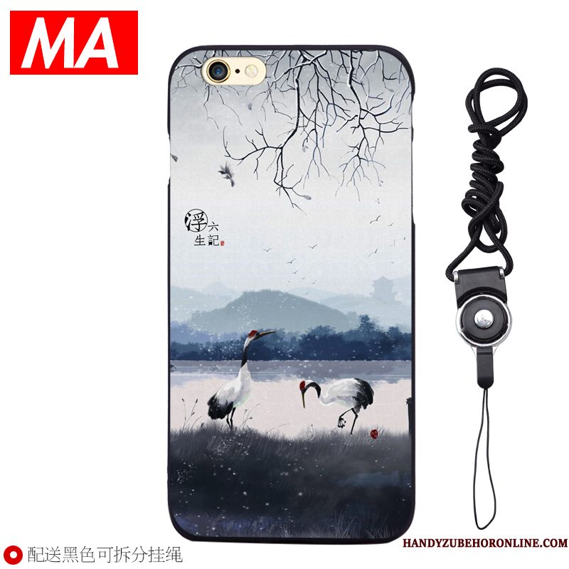 Hoesje iPhone Se 2020 Zacht Mooi Chinese Stijl, Hoes iPhone Se 2020 Bescherming Wit Kunst