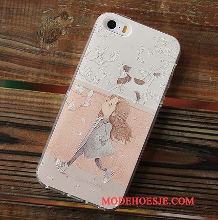 Hoesje iPhone Se Zacht Telefoon Hanger, Hoes iPhone Se Kleur