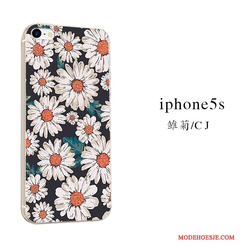 Hoesje iPhone Se Zakken Blauw Super Schattig, Hoes iPhone Se Zacht Trendtelefoon