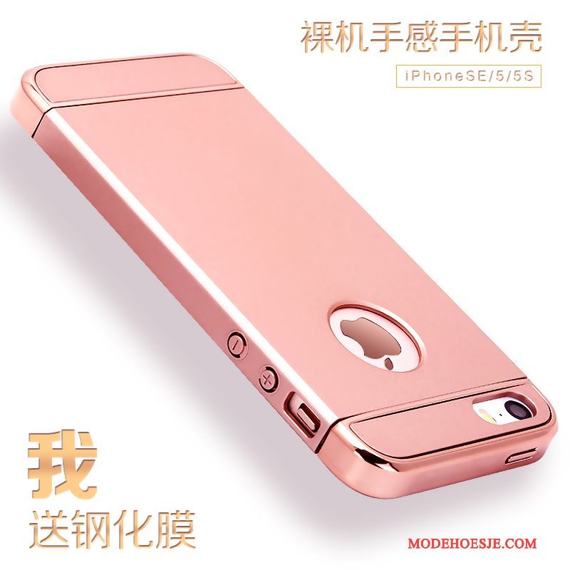 Hoesje iPhone Se Zakken Rood Trend, Hoes iPhone Se Bescherming Anti-falltelefoon