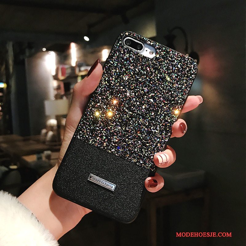 Hoesje iPhone X Scheppend Trend Anti-fall, Hoes iPhone X Strass Telefoon Gemengde Kleuren