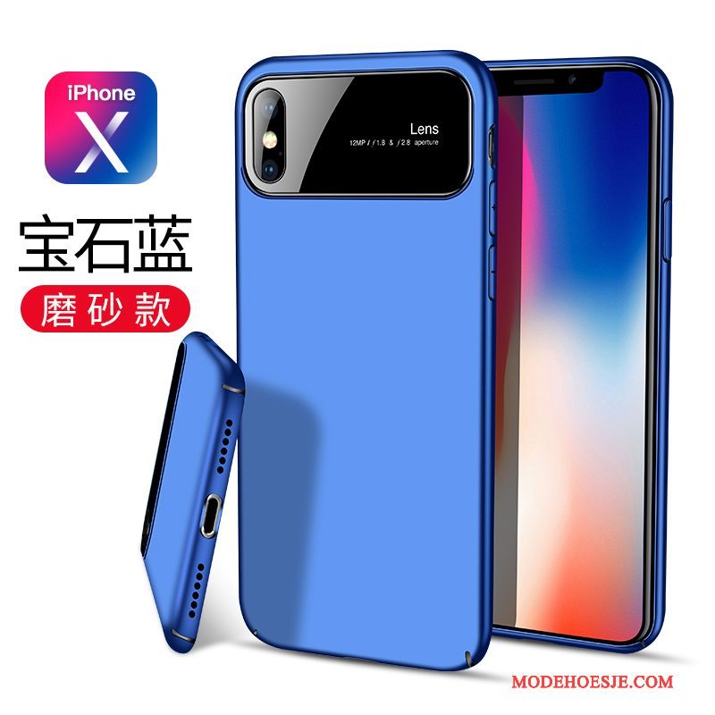 Hoesje iPhone X Trend Anti-fall, Hoes iPhone X Zwart Nieuw