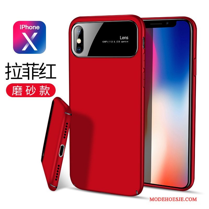 Hoesje iPhone X Trend Anti-fall, Hoes iPhone X Zwart Nieuw