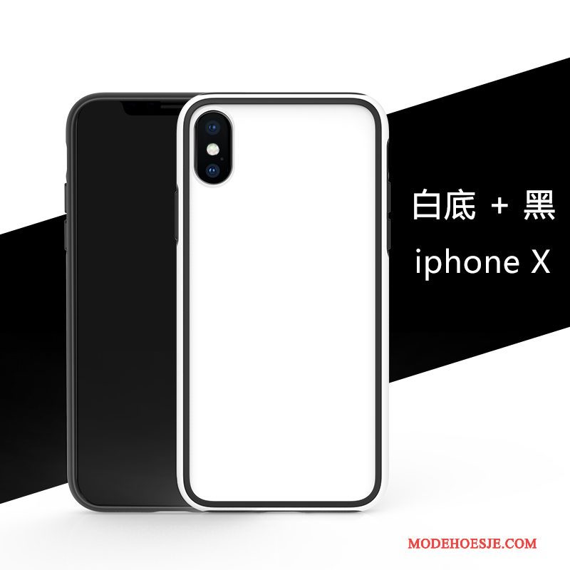 Hoesje iPhone X Zakken Groen Schrobben, Hoes iPhone X Scheppend Persoonlijk Hanger