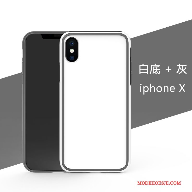 Hoesje iPhone X Zakken Groen Schrobben, Hoes iPhone X Scheppend Persoonlijk Hanger