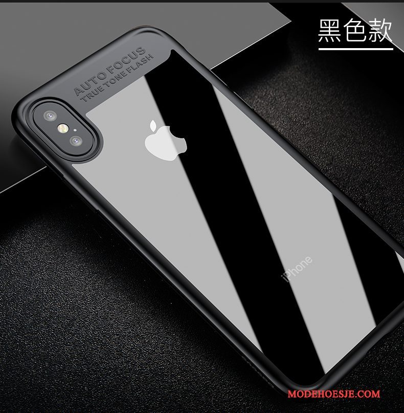 Hoesje iPhone X Zakken Wit Nieuw, Hoes iPhone X Zacht Telefoon Trend