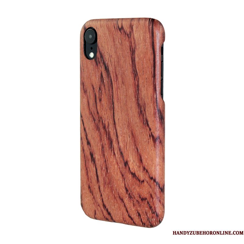 Hoesje iPhone Xr Scheppend Telefoon Persoonlijk, Hoes iPhone Xr Hout Bamboe Hout