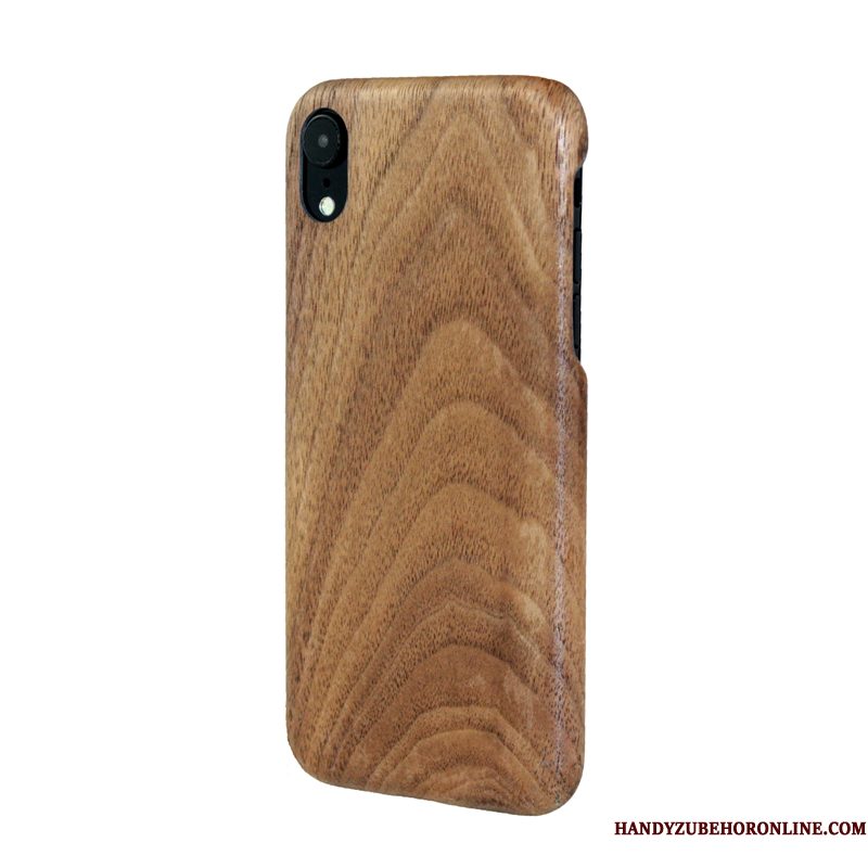 Hoesje iPhone Xr Scheppend Telefoon Persoonlijk, Hoes iPhone Xr Hout Bamboe Hout