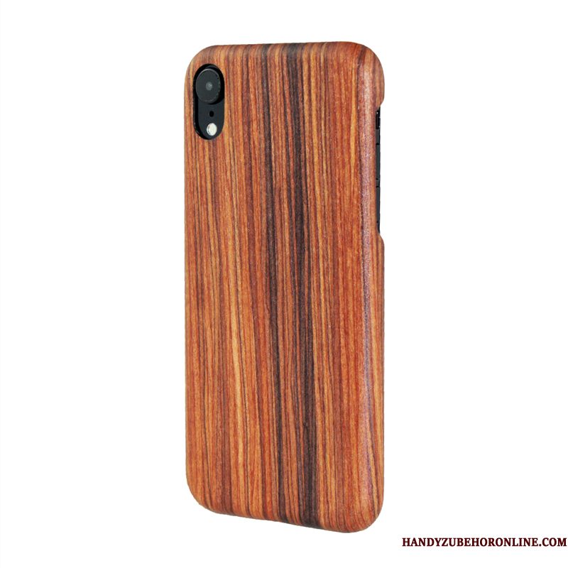 Hoesje iPhone Xr Scheppend Telefoon Persoonlijk, Hoes iPhone Xr Hout Bamboe Hout