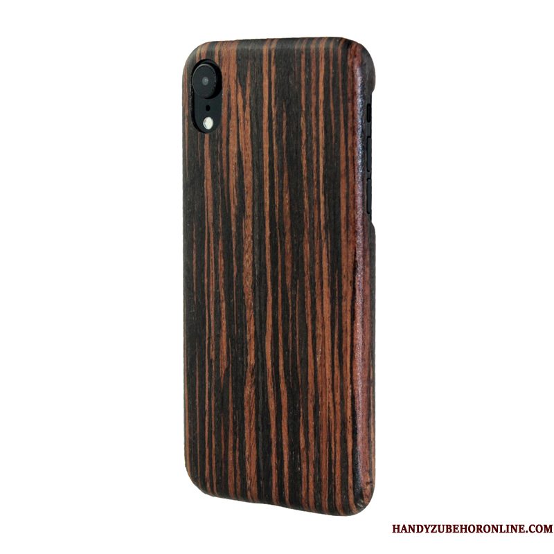 Hoesje iPhone Xr Scheppend Telefoon Persoonlijk, Hoes iPhone Xr Hout Bamboe Hout