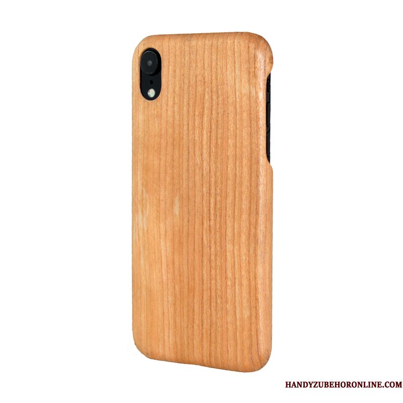 Hoesje iPhone Xr Scheppend Telefoon Persoonlijk, Hoes iPhone Xr Hout Bamboe Hout