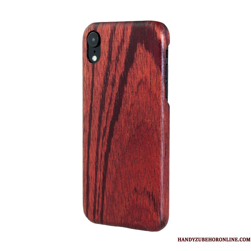 Hoesje iPhone Xr Scheppend Telefoon Persoonlijk, Hoes iPhone Xr Hout Bamboe Hout