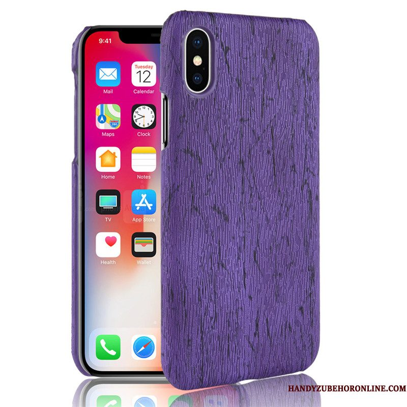 Hoesje iPhone Xs Max Scheppend Hard Geel, Hoes iPhone Xs Max Bescherming Anti-fall Persoonlijk