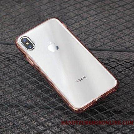 Hoesje iPhone Xs Max Siliconen Purper Trendy Merk, Hoes iPhone Xs Max Bescherming Dun Hard