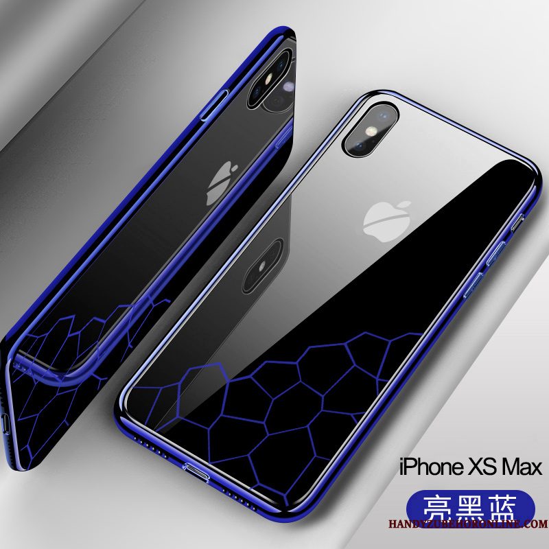 Hoesje iPhone Xs Max Siliconen Roodtelefoon, Hoes iPhone Xs Max Zakken Nieuw Trendy Merk