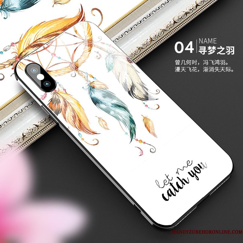 Hoesje iPhone Xs Max Zakken Hanger Trendy Merk, Hoes iPhone Xs Max Bescherming Anti-fall Persoonlijk