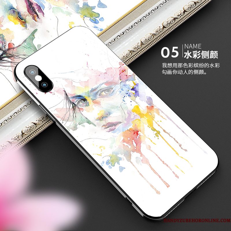 Hoesje iPhone Xs Max Zakken Hanger Trendy Merk, Hoes iPhone Xs Max Bescherming Anti-fall Persoonlijk