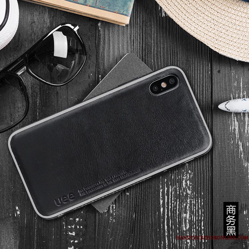 Hoesje iPhone Xs Zakken Anti-fall Antislip, Hoes iPhone Xs Siliconen Telefoon Nieuw