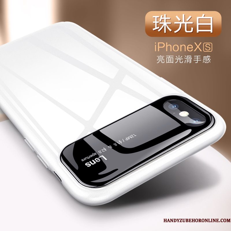Hoesje iPhone Xs Zakken Geel Anti-fall, Hoes iPhone Xs Bescherming Telefoon Nieuw