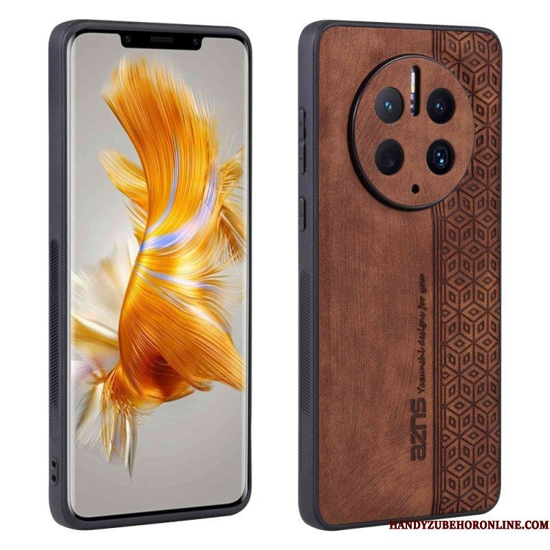 Hoesje voor Huawei Mate 50 Pro Azns Ledereffect